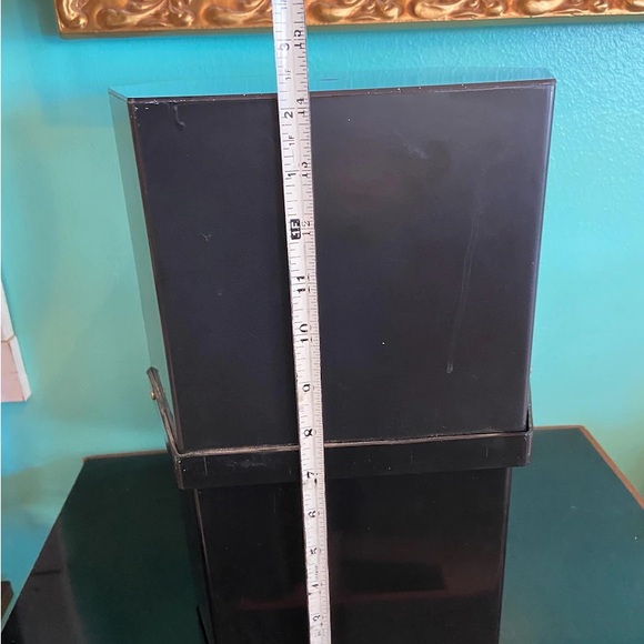 Vintage fibre optic lamp and blue clock Rotating Floral Hexagonal Light 1980’s - Picture 9 of 9